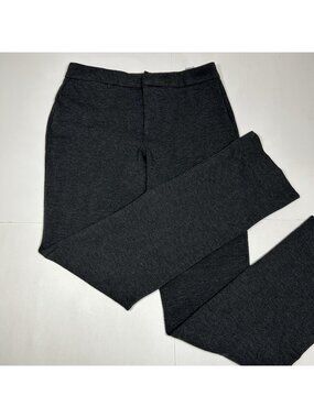 NYDJ Fit Is Everything Women Straight Leg Pants   Charcoal Gray LiftxTuck Sz 4